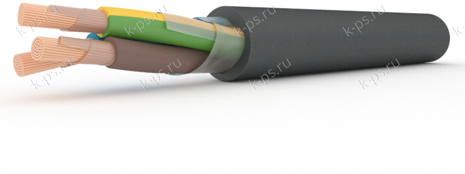 Кабель силовой ВВГ-нг(А)-LS 3х1,5 0.66 кВ Евкабель