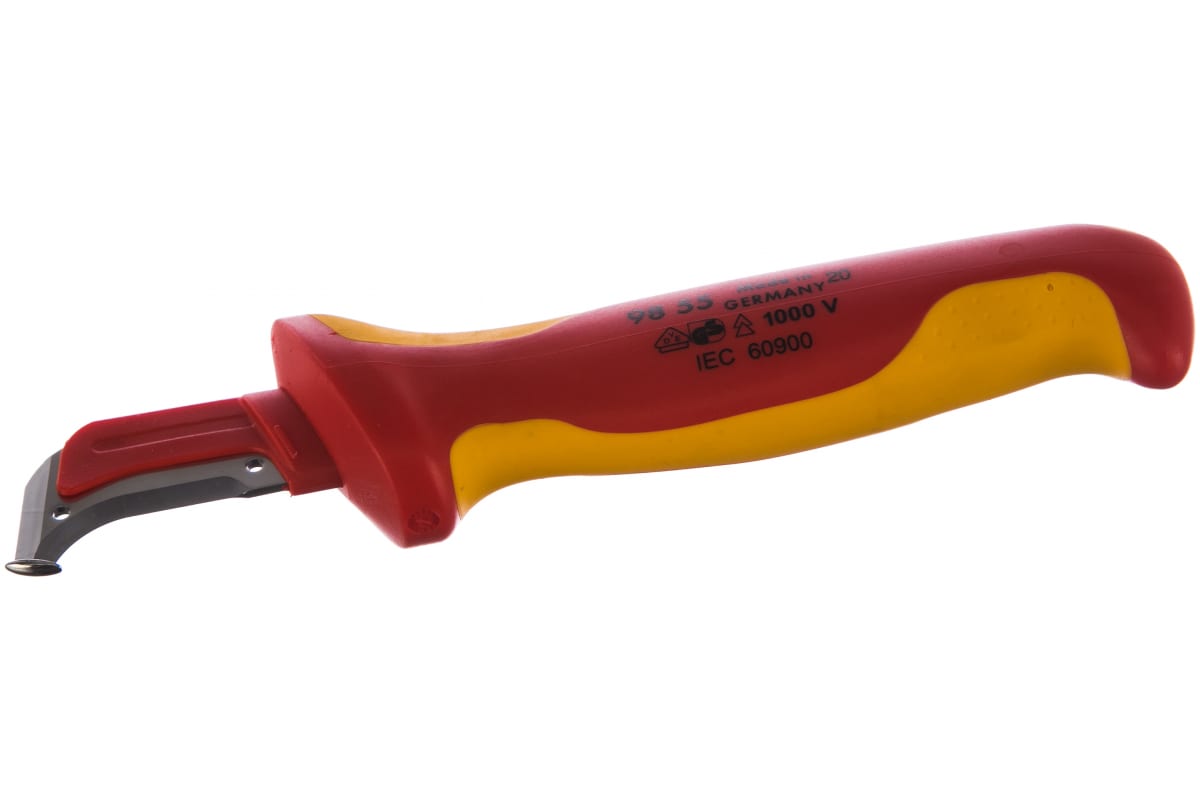 Нож для снятия изоляции 1000В KNIPEX