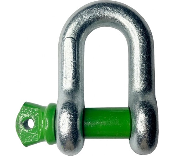 Скоба прямая с болтом и гайкой 0,75т Safety Bolt Chain Shackle 0,75T