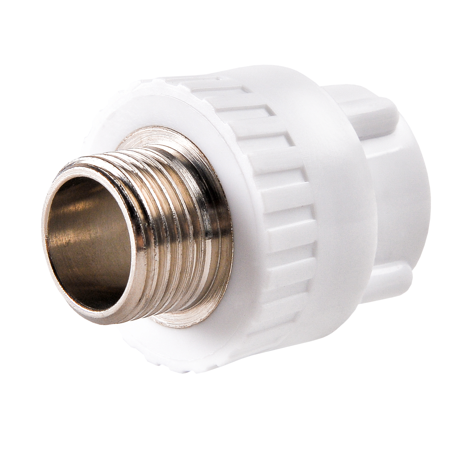 Муфта комбинированная полипропиленовая D25-1/2" НР РВК