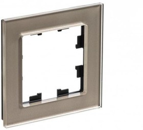 Рамка 1-м AtlasDesign Nature стекло шампань. SE