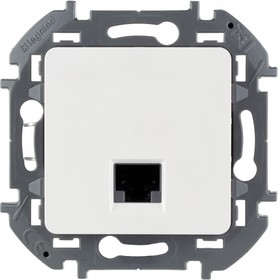 Розетка компьютерная Inspiria RJ-45 кат.5Е UTP бел. Leg