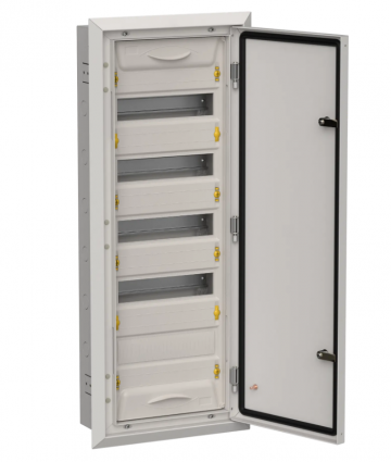 Корпус металлический ЩРв-60 (1х60) 880х365х130 IP31 серый TITAN 5 IEK