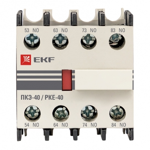 Приставка контактная ПКЭ-22 2NO+2NC EKF