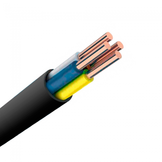 Кабель ВВГнг(А)-LS 4х1,5 ОК (N) 0,66кВ TOKOV ELECTRIC