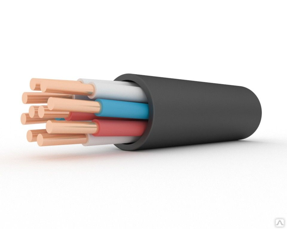 Кабель КВВГЭнг(А)-LS 10х1,0 Кирскабель