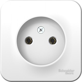 Розетка компьютерная 1-м СП 1мод. Brava RJ 45 кат.5Е бел. DKC