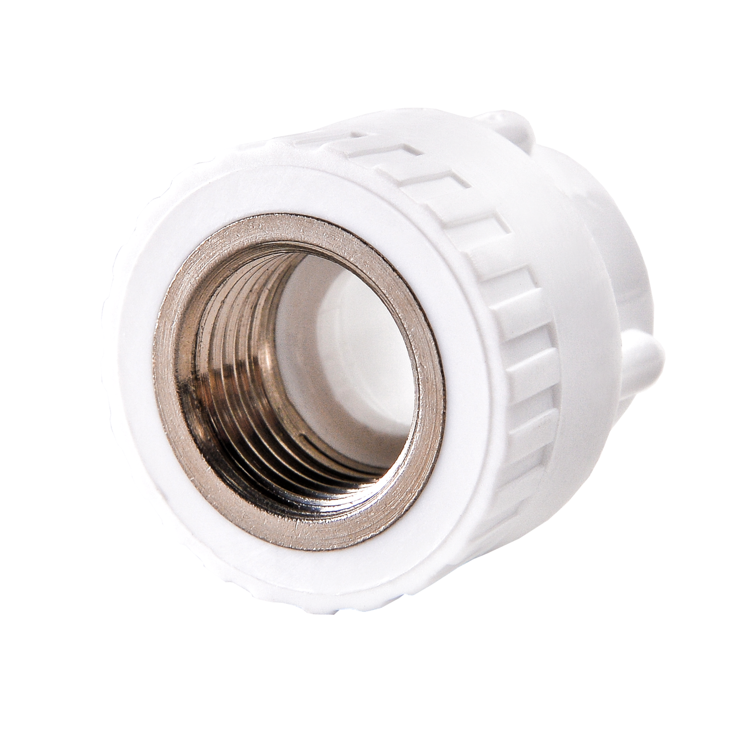 Муфта D32-1"НР белый